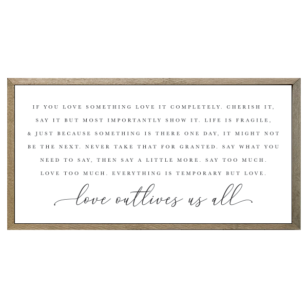 35x18 Thin Oak | White Canvas