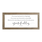 16x7 Thin Oak | White Canvas