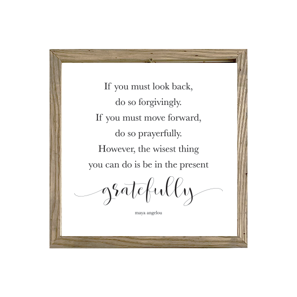 16x16 Thin Oak | White Canvas