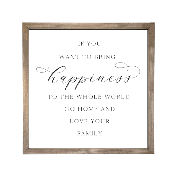 24x24 Thin Oak | White Canvas