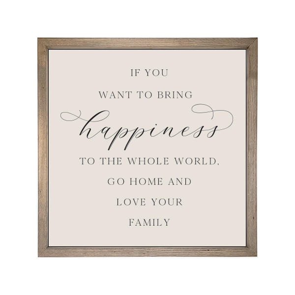 24x24 Thin Oak | Natural Canvas