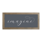 16x7 Thin Oak | Charcoal Canvas