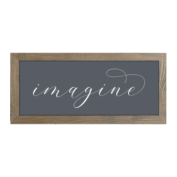 16x7 Thin Oak | Charcoal Canvas