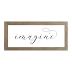 16x7 Thin Oak | White Canvas