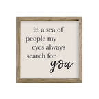 16x16 Thin Oak | Natural Canvas