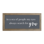 16x7 Thin Oak | Charcoal Canvas