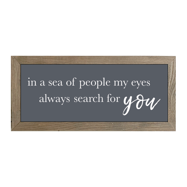 16x7 Thin Oak | Charcoal Canvas