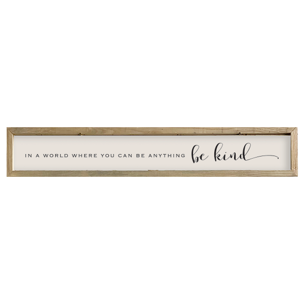 41x7 Thin Oak | Natural Canvas