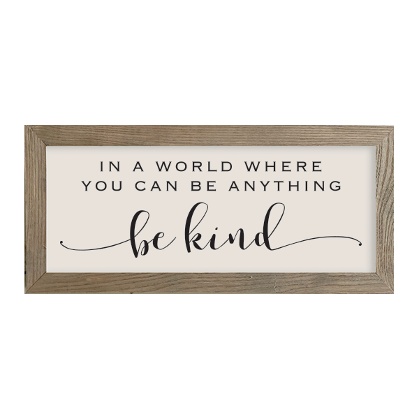 16x7 Thin Oak | Natural Canvas