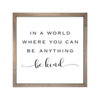 24x24 Thin Oak | White Canvas