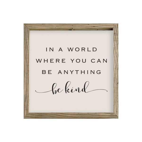 16x16 Thin Oak | Natural Canvas