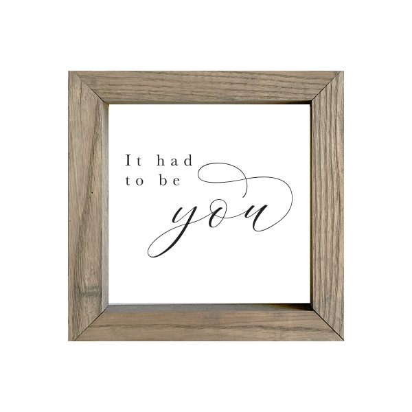 8x8 Thin Oak | White Canvas