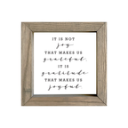 8x8 Thin Oak | White Canvas