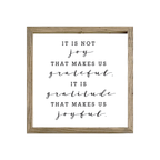 16x16 Thin Oak | White Canvas