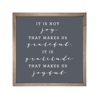 24x24 Thin Oak | Charcoal Canvas