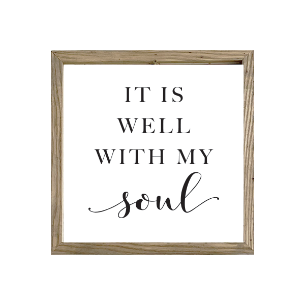 16x16 Thin Oak | White Canvas