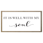 35x18 Thin Oak | White Canvas