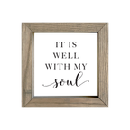 8x8 Thin Oak | White Canvas