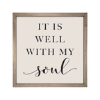 24x24 Thin Oak | Natural Canvas