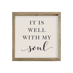 16x16 Thin Oak | Natural Canvas