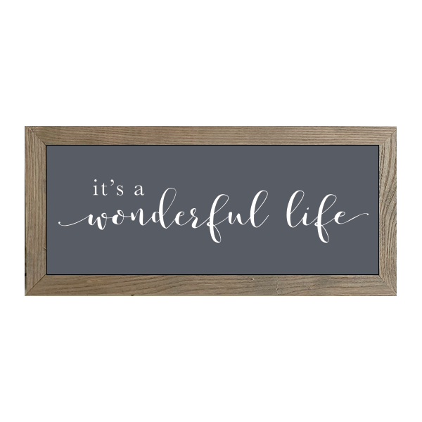 16x7 Thin Oak | Charcoal Canvas