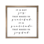 24x24 Thin Oak | White Canvas