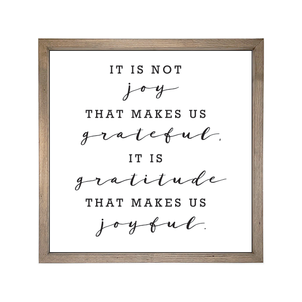 24x24 Thin Oak | White Canvas