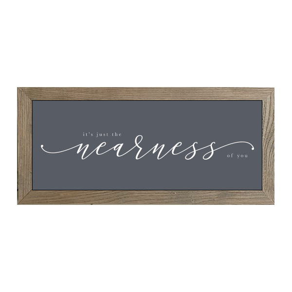 16x7 Thin Oak | Charcoal Canvas