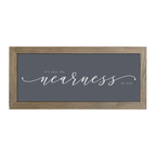 16x7 Thin Oak | Charcoal Canvas