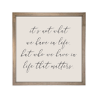 24x24 Thin Oak | Natural Canvas