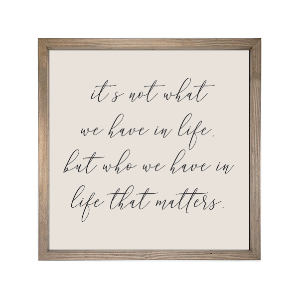 24x24 Thin Oak | Natural Canvas