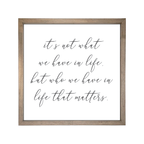 24x24 Thin Oak | White Canvas