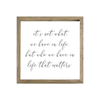 16x16 Thin Oak | White Canvas