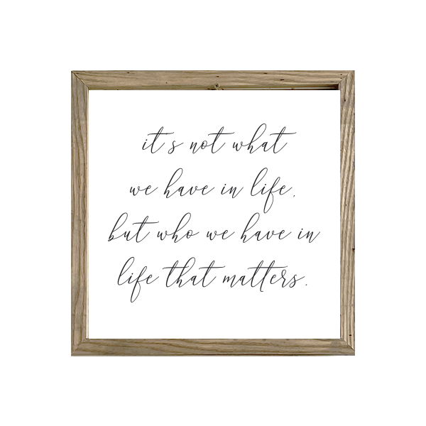 16x16 Thin Oak | White Canvas