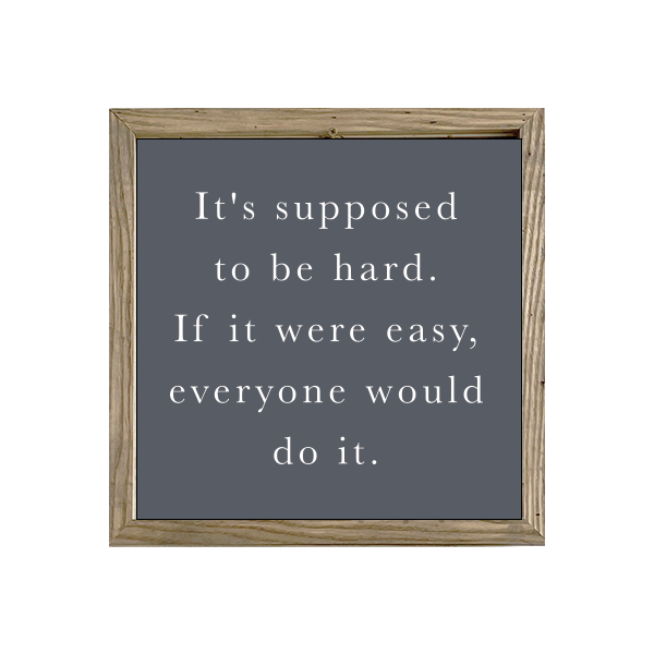 16x16 Thin Oak | Charcoal Canvas