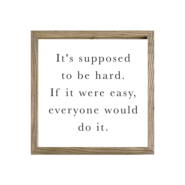 16x16 Thin Oak | White Canvas