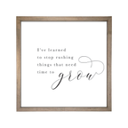 24x24 Thin Oak | White Canvas