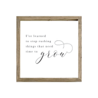 16x16 Thin Oak | White Canvas