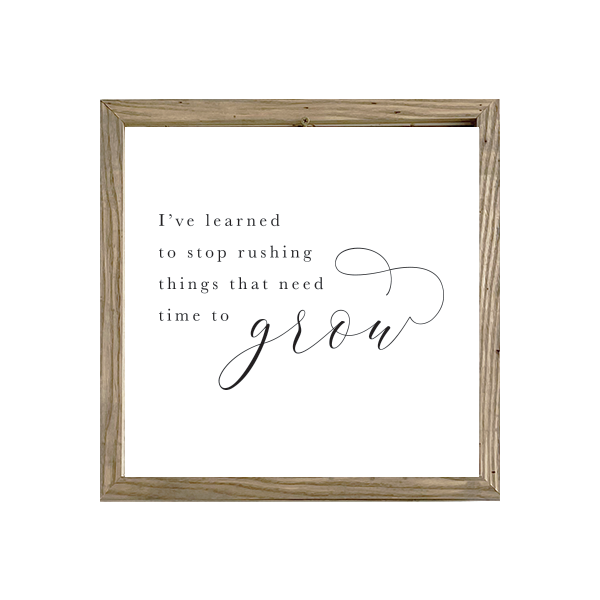 16x16 Thin Oak | White Canvas