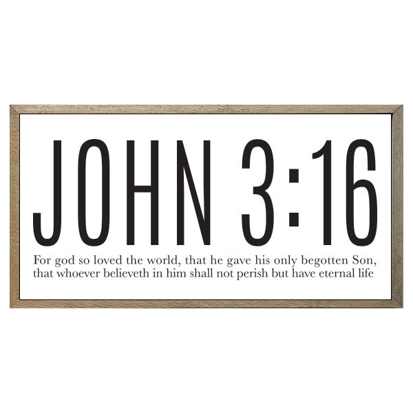 35x18 Thin Oak | White Canvas