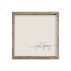 16x16 Thin Oak | Natural Canvas