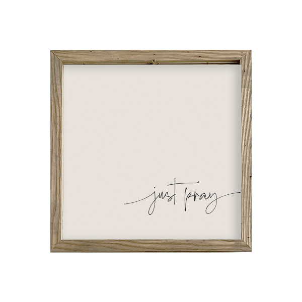 16x16 Thin Oak | Natural Canvas