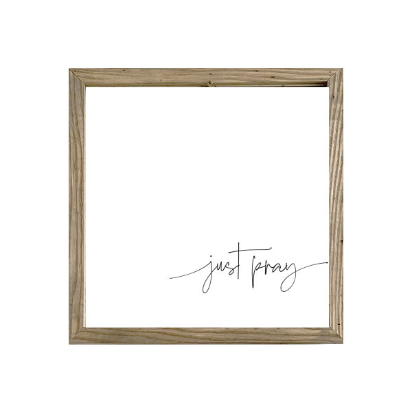 16x16 Thin Oak | White Canvas