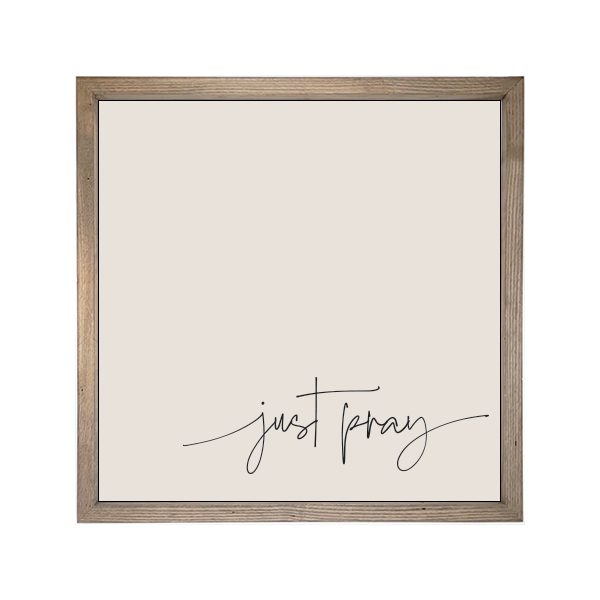 24x24 Thin Oak | Natural Canvas