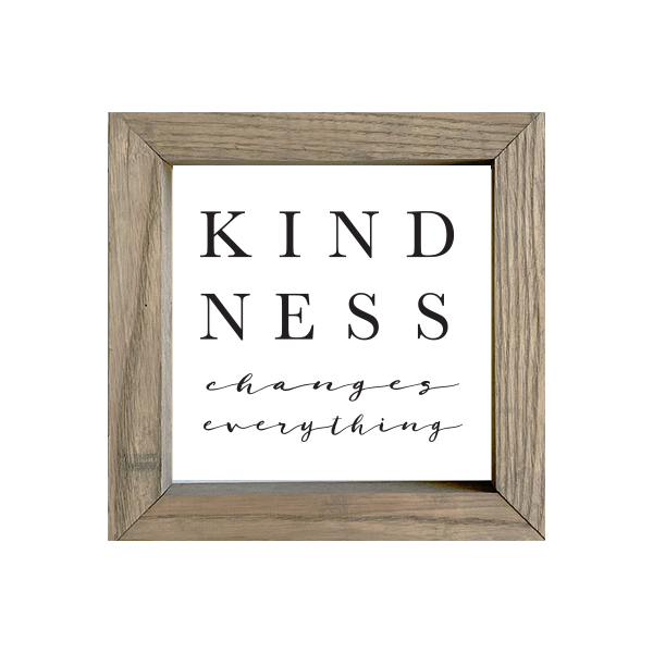 8x8 Thin Oak | White Canvas