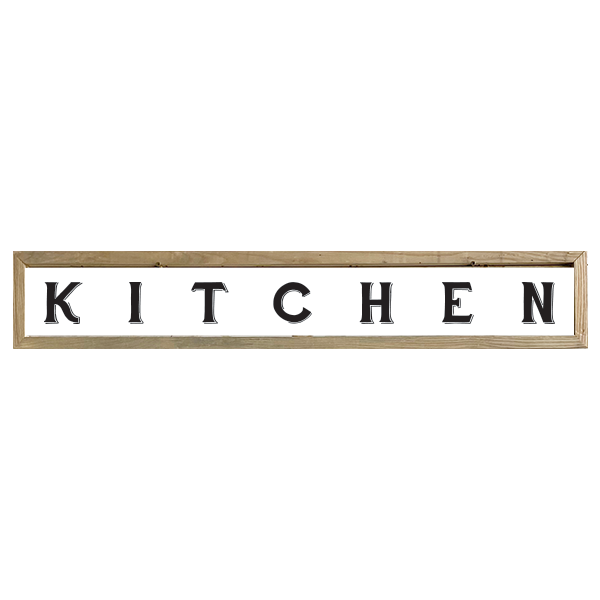 41x7 Thin Oak | White Canvas