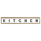 41x7 Thin Oak | White Canvas