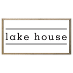 35x18 Thin Oak | White Canvas