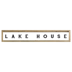 41x7 Thin Oak | White Canvas