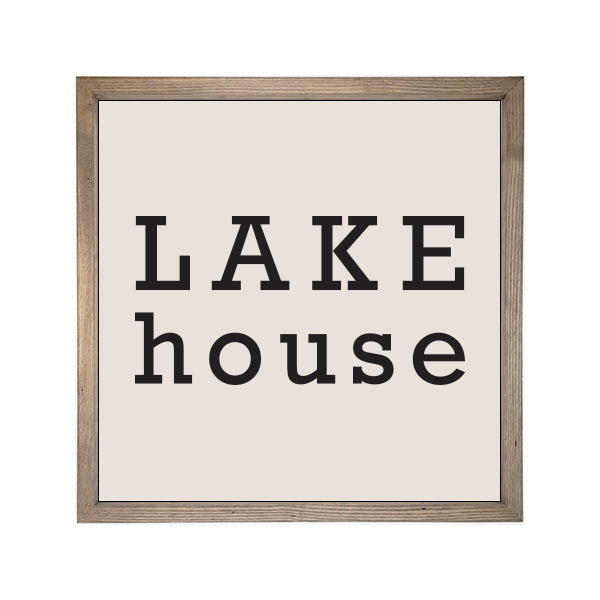 24x24 Thin Oak | Natural Canvas